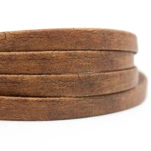 10mm natural cork rustic Carbon burning color cord  COR-205(10Meters)