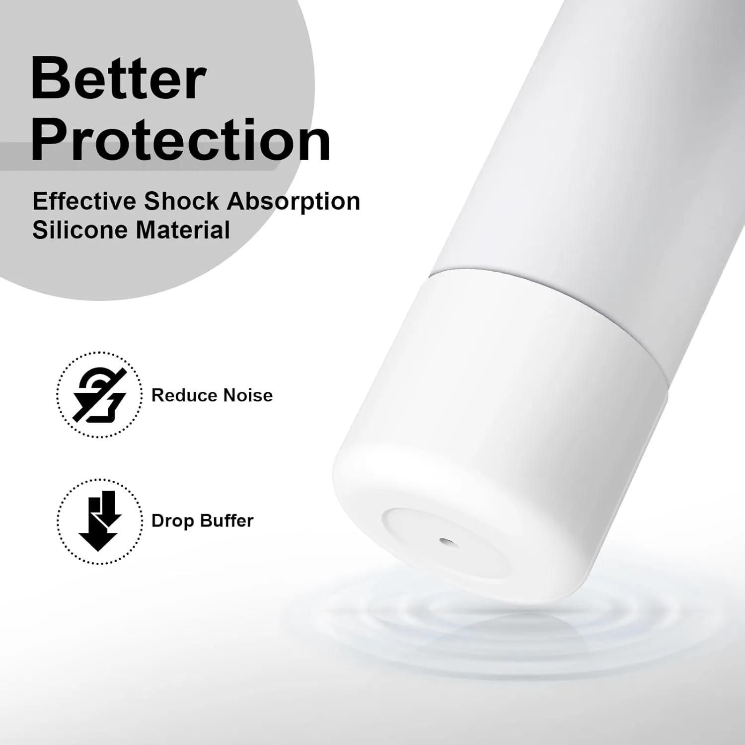 2PCS Silicone Water Bottle Boot for Owala 24oz 32oz 40oz, Anti-Slip Protective Sleeve Bottom Bumper Protector for FreeSip, Twist, and Flip Stainless Steel Water Bottles