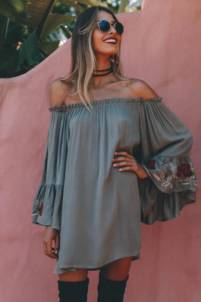 Abbey Lee Dress Olive