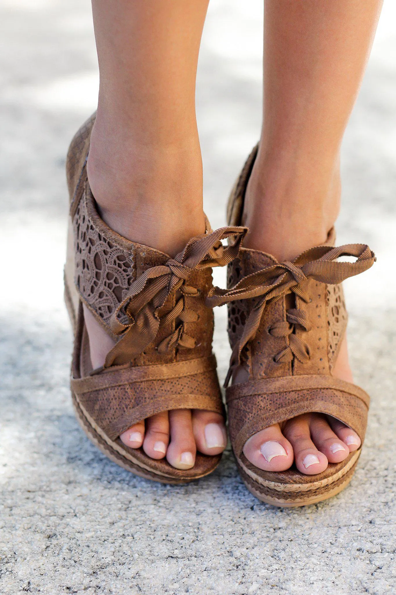 Addilyn Tan Wedges