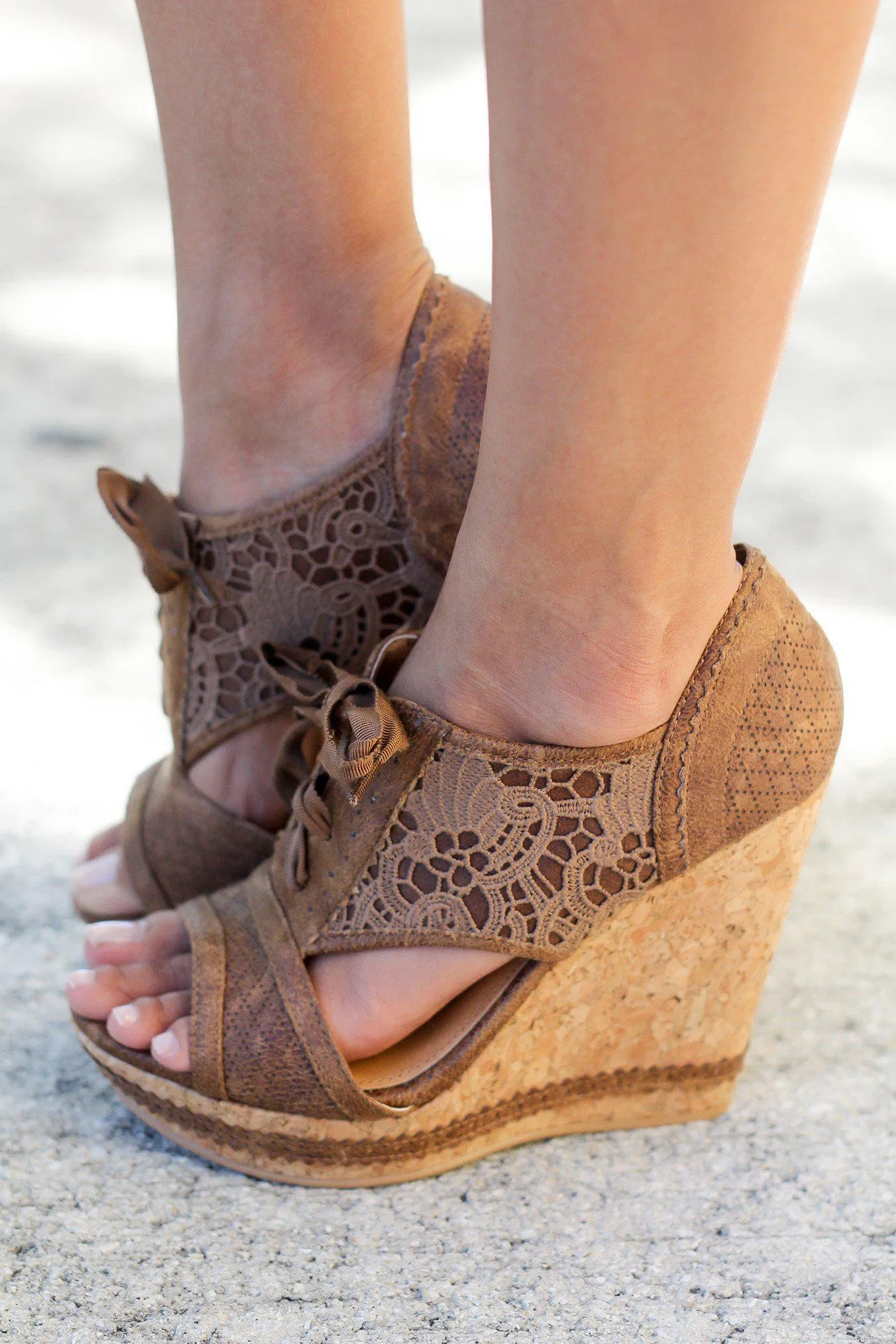 Addilyn Tan Wedges