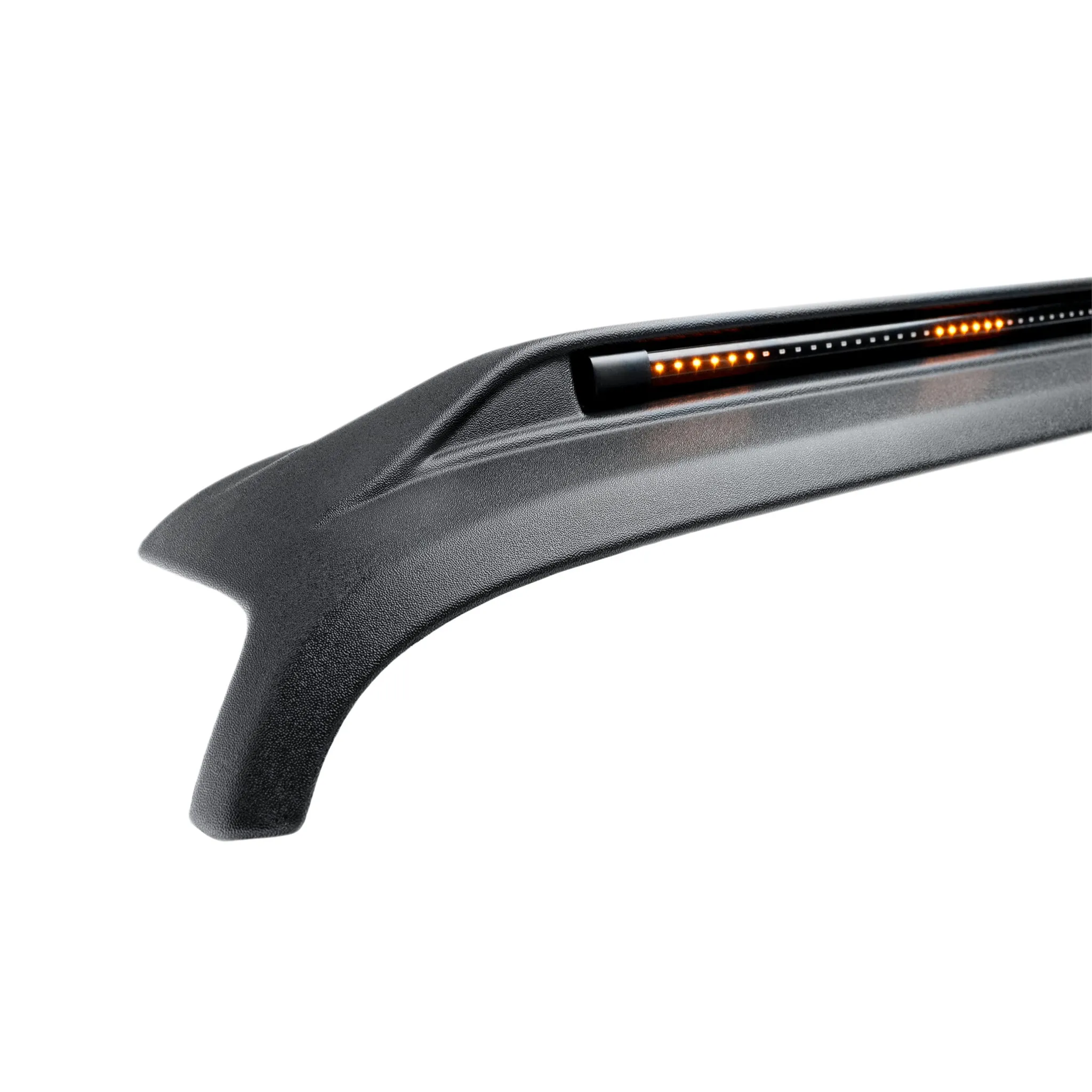 Auto Ventshade Aeroskin Lightshield Pro Bug Deflector - Black - Jeep Wrangler JK/Gladiator JT 2018-22