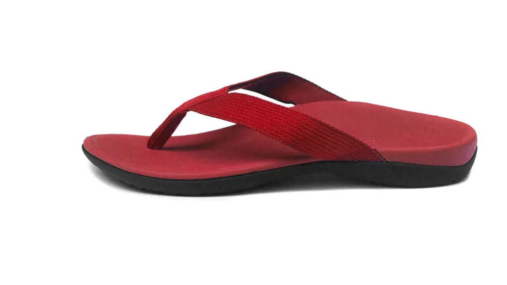 Axign Orthotic Flip Flops - Red