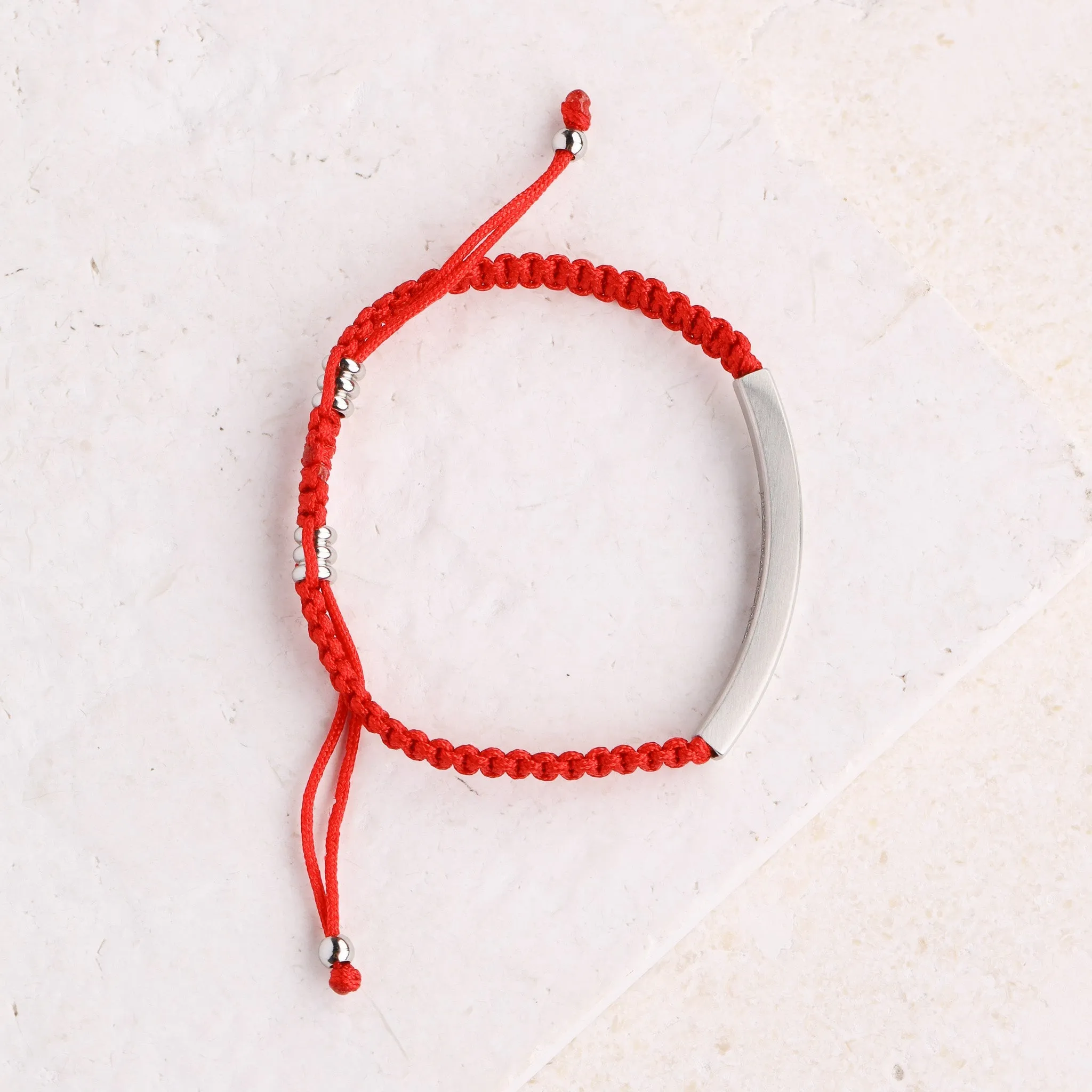 BEAUTIFUL GIRL, YOU WERE MADE TO DO GREAT THINGS ROPE BRACELET
