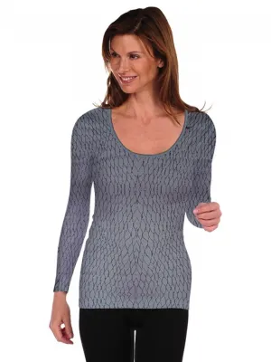 Boa Long Sleeve U Neck - FINAL SALE