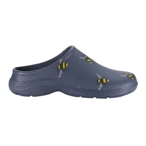 Briers Navy Bees Comfi Clogs - Size 4