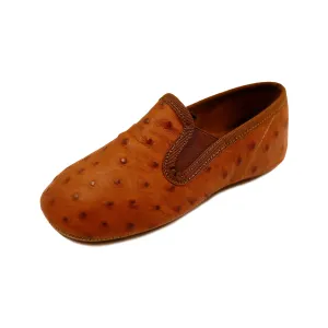 Brown Alligator Loafers