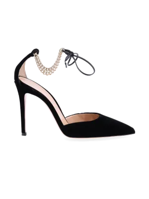 chain-strap 100mm pumps