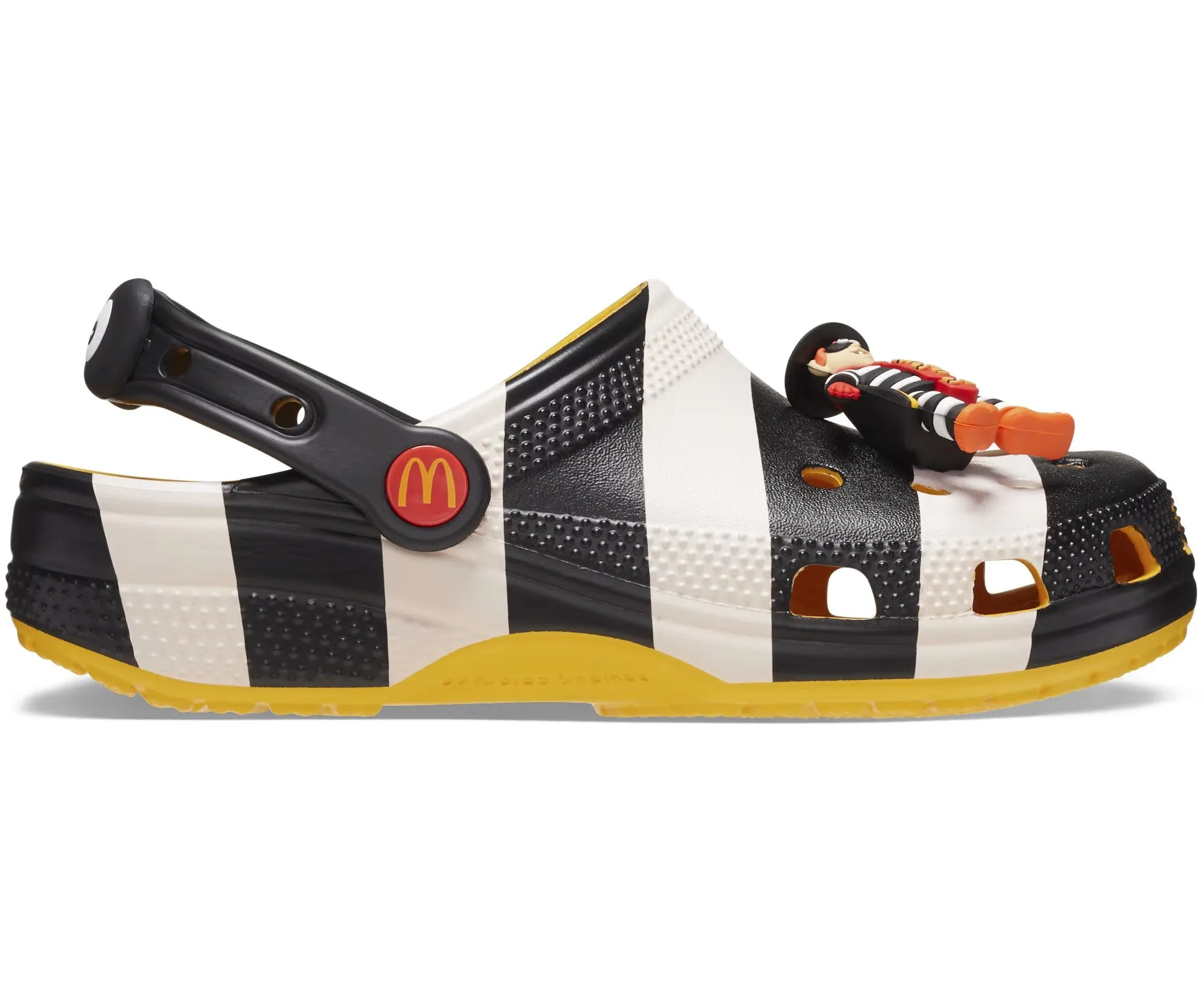 Crocs Classic x McDonald’s Clogs - Hamburglar, black/white