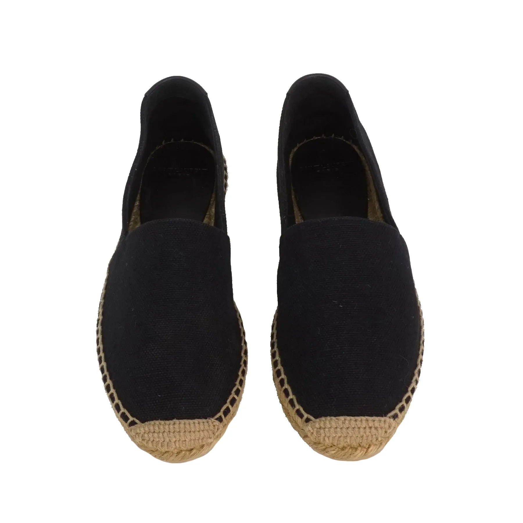 Embroidered Espadrilles Canvas Loafer