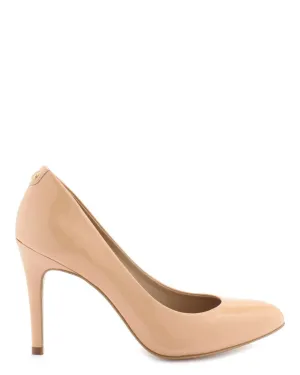Escarpins En Cuir De Veau Vernis Jellisa - Nude