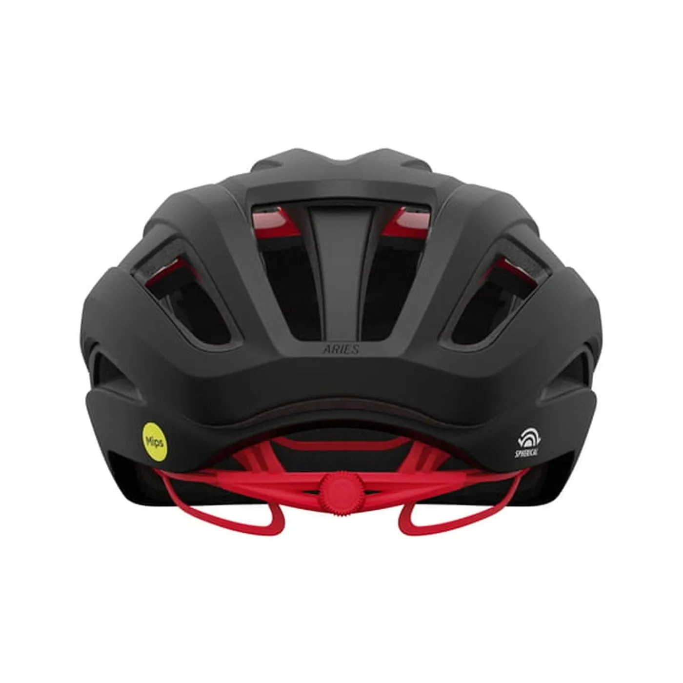 GIRO Aries Spherical Cycling Helmet - Carbon Red