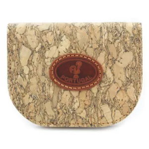 Handmade 100% Natural Portuguese Cork Coin Holder #MAR1301