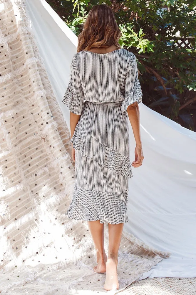Hawthorne Midi Dress Black