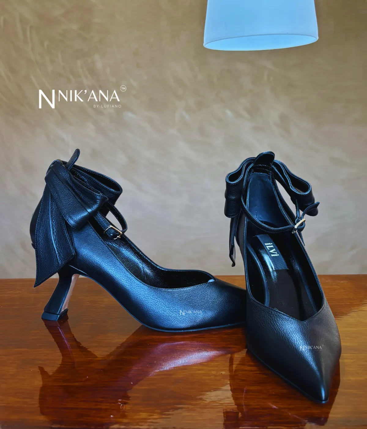 iLVi013-High Heels: Black