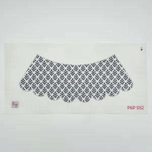 Indigo Ivy Lamp Shade Canvas