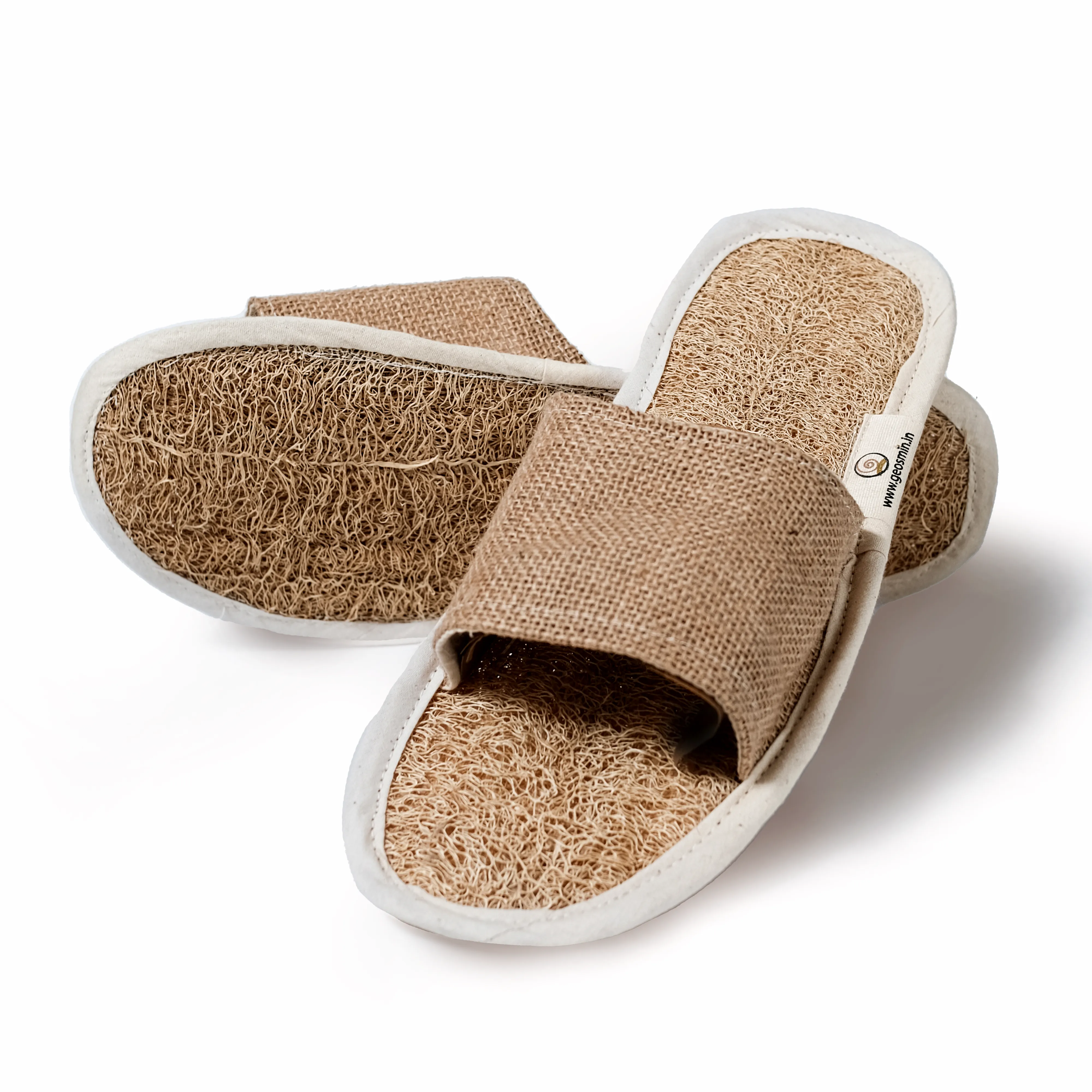 Indoor slippers – loofah | open toe slidders