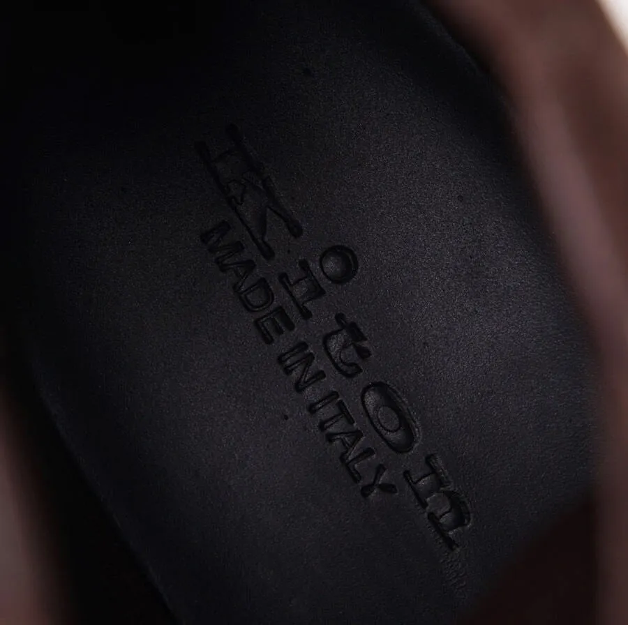 Kiton Nubuck Leather Ankle Boots