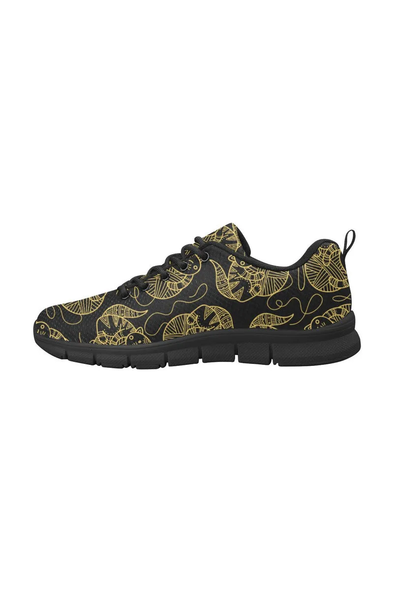 Kool Kat Sketch Women's Breathable Running Shoes (Model 055)
