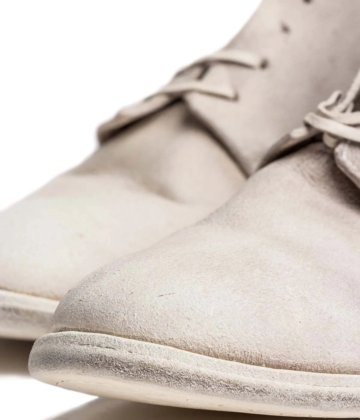 Lace-up Reverse Horse Leather Ankle Boot