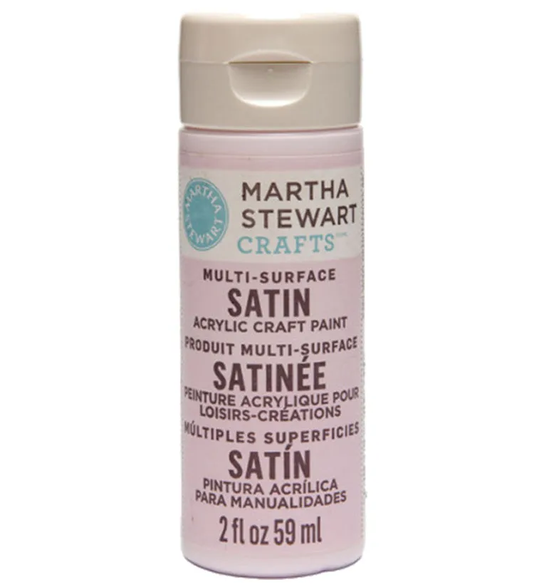 Martha Stewart Multi Surface Paint Satin 2 Oz. Ballet Slipper
