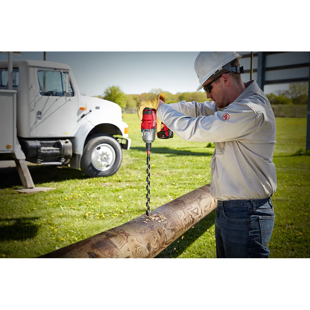 Milwaukee 48-13-6710 1" x 18" Shockwave Lineman's Impact Auger Bit
