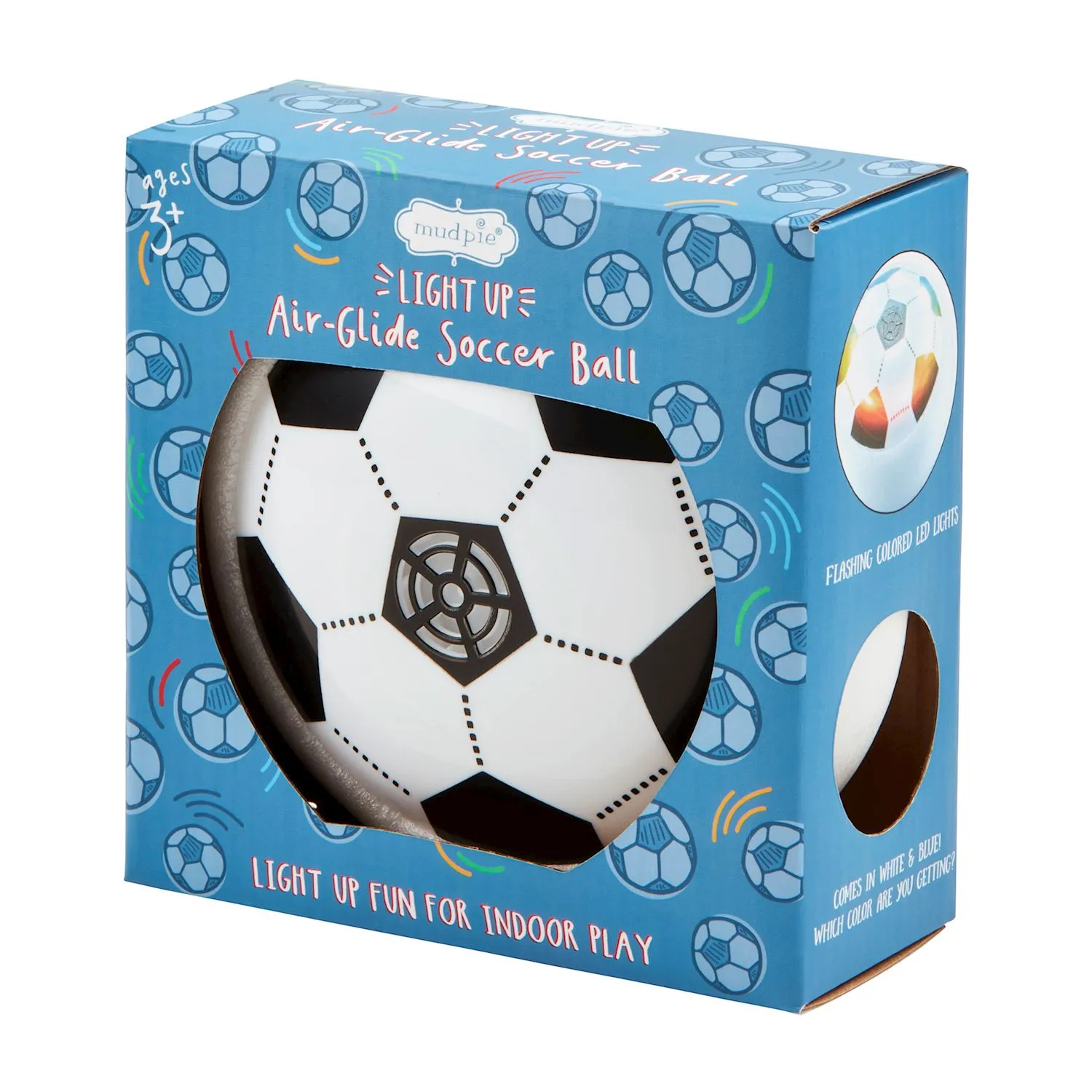 MUD Air Glide Light Up Soccer Ball