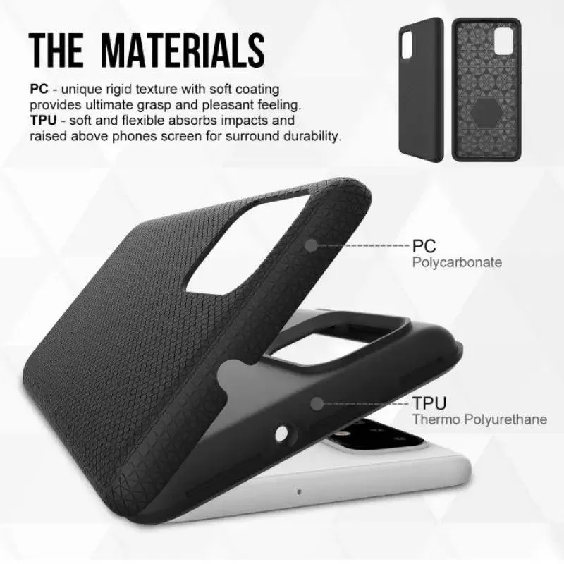 Mycase Tough For Samsung Galaxy A73 5g With Stand - Black