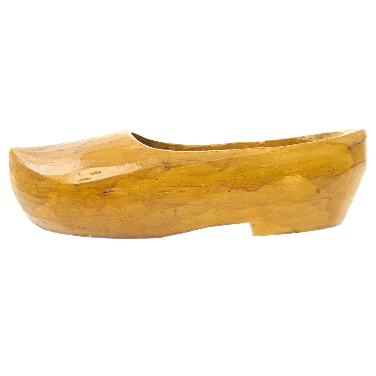 Original U.S. WWII 29th Infantry Division USGI Signed Dutch Wood Clogs - Bring Back
