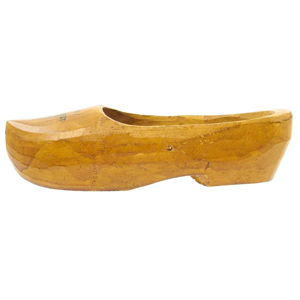 Original U.S. WWII 29th Infantry Division USGI Signed Dutch Wood Clogs - Bring Back