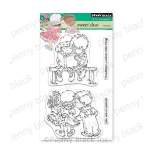 Penny Black Clear Stamps - Sweet Duo