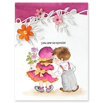 Penny Black Clear Stamps - Sweet Duo