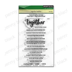 Penny Black Clear Stamps - Together Builder