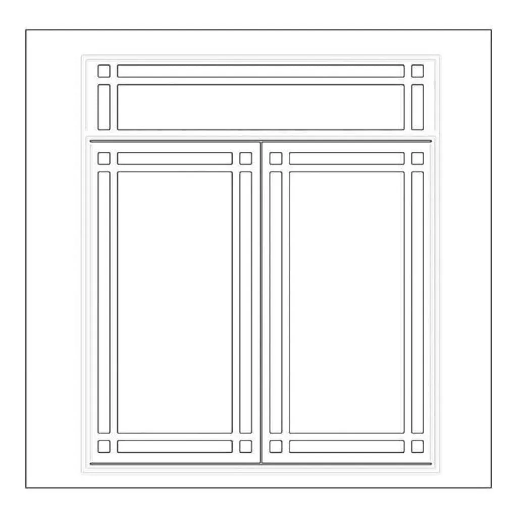 Penny Black Creative Dies Art Deco Window*
