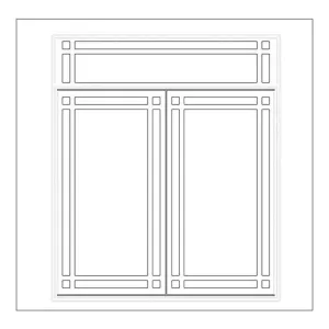 Penny Black Creative Dies Art Deco Window*