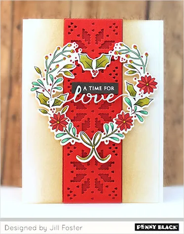 Penny Black Creative Dies - Heart Christmas Cut Out*
