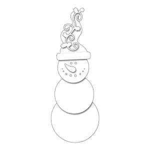 Penny Black Creative Dies Snowman Smile*