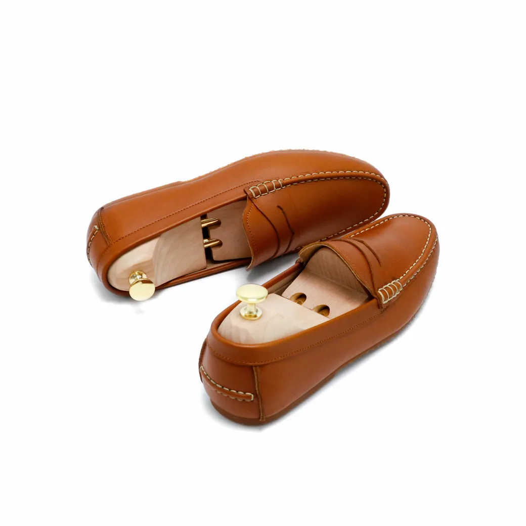 Penny Loafer Classy Oil Tanned Toffee Tan