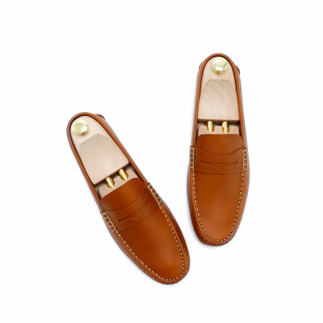 Penny Loafer Classy Oil Tanned Toffee Tan