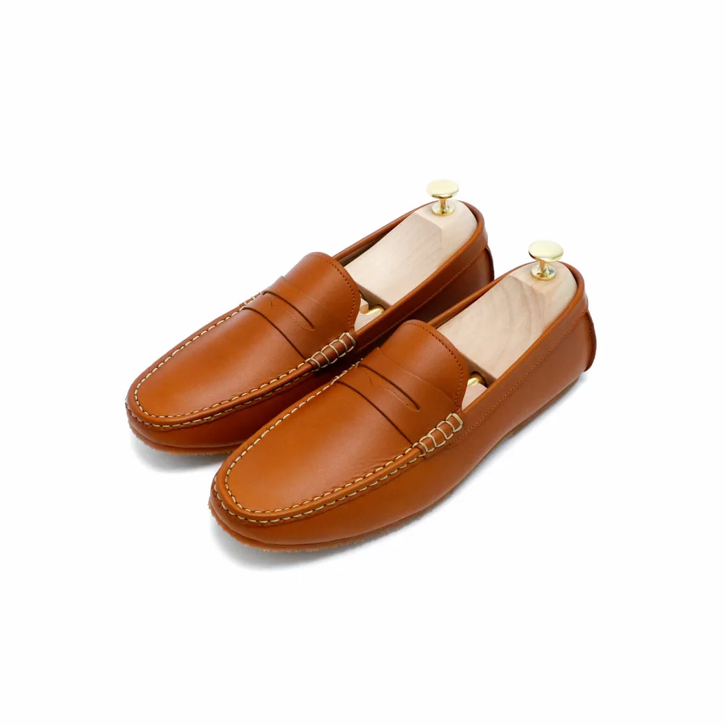 Penny Loafer Classy Oil Tanned Toffee Tan