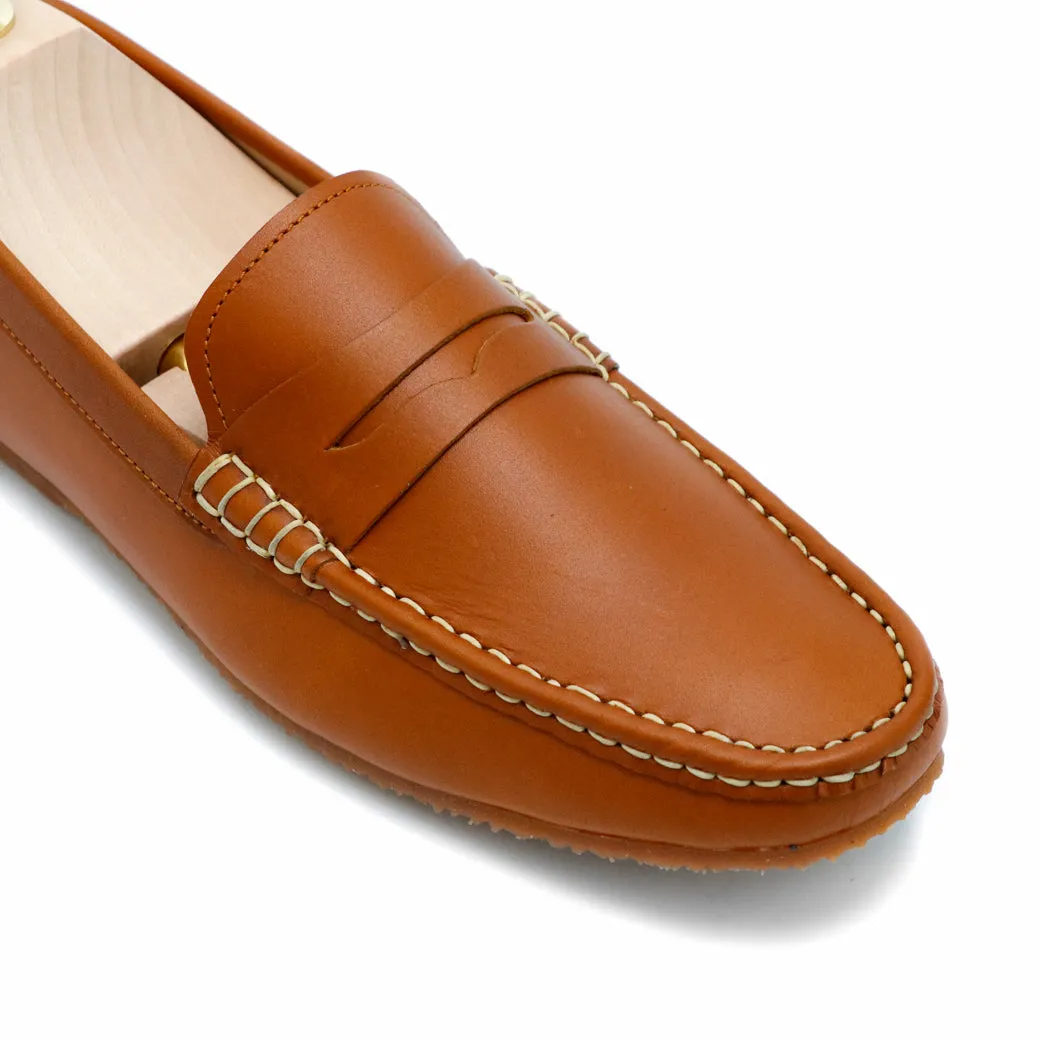 Penny Loafer Classy Oil Tanned Toffee Tan