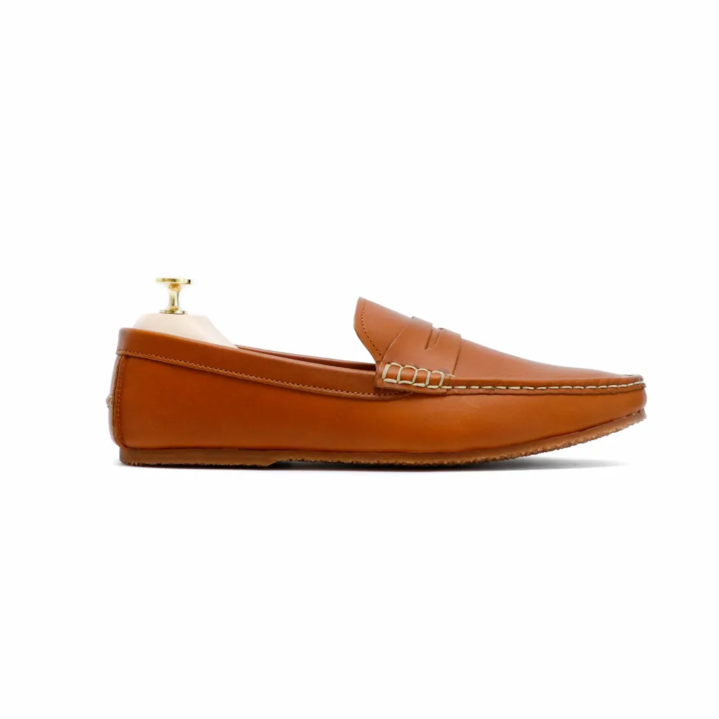 Penny Loafer Classy Oil Tanned Toffee Tan