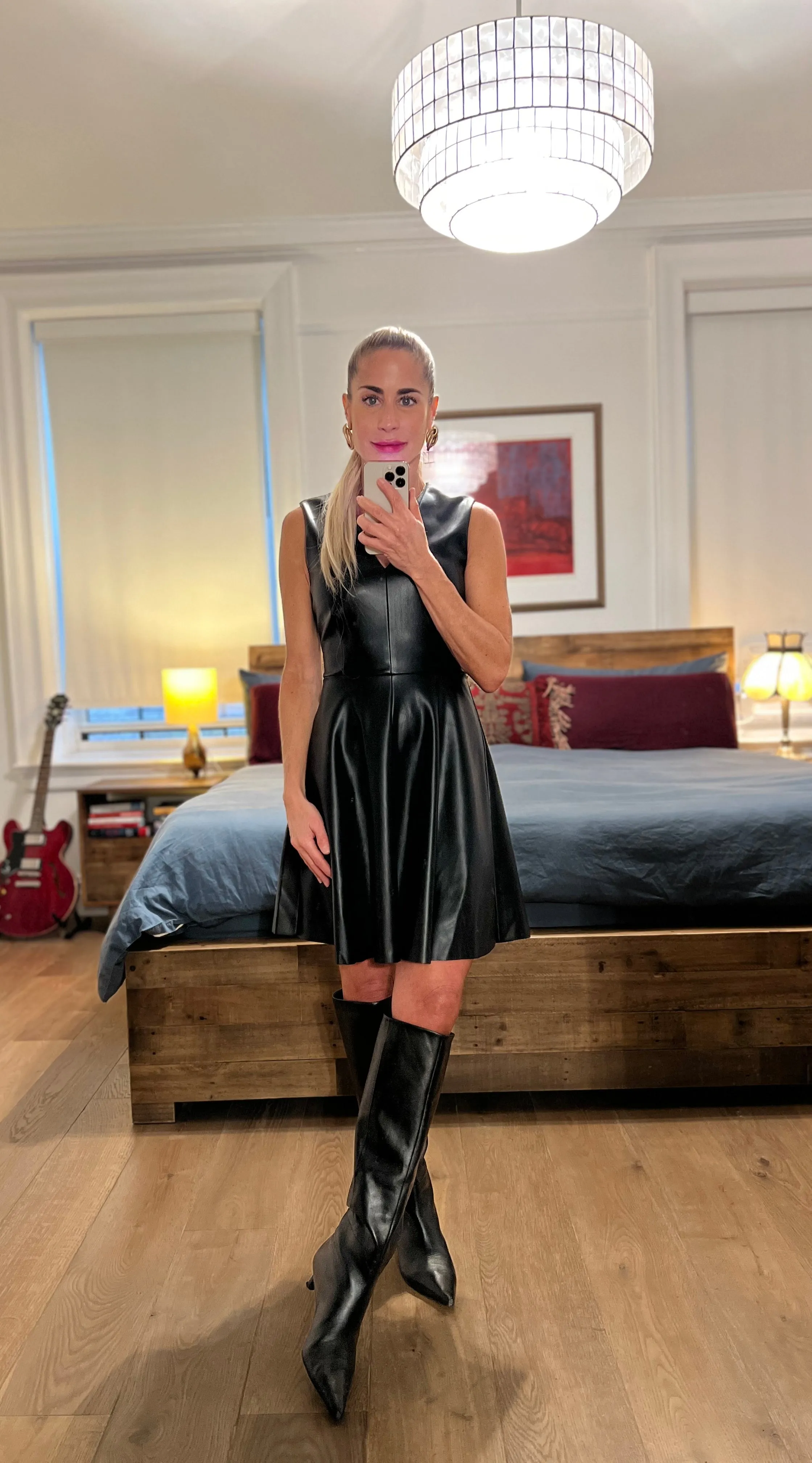 Penny Mini Dress - Black