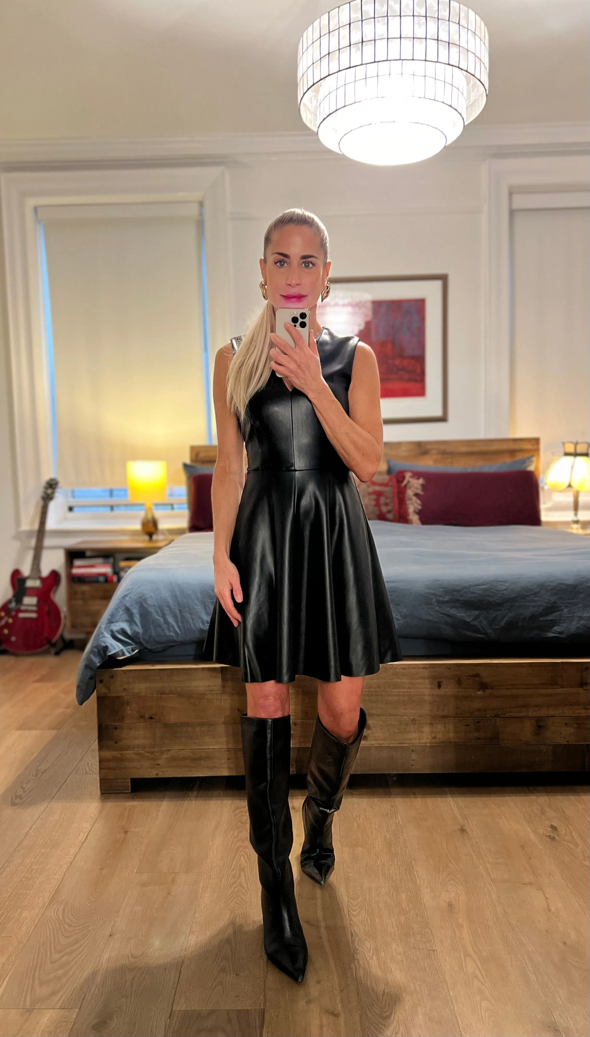 Penny Mini Dress - Black