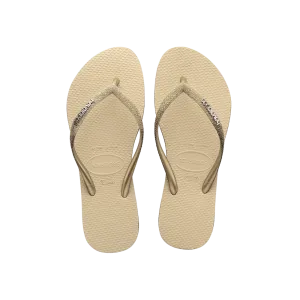 Slim Sparkle Flip Flops