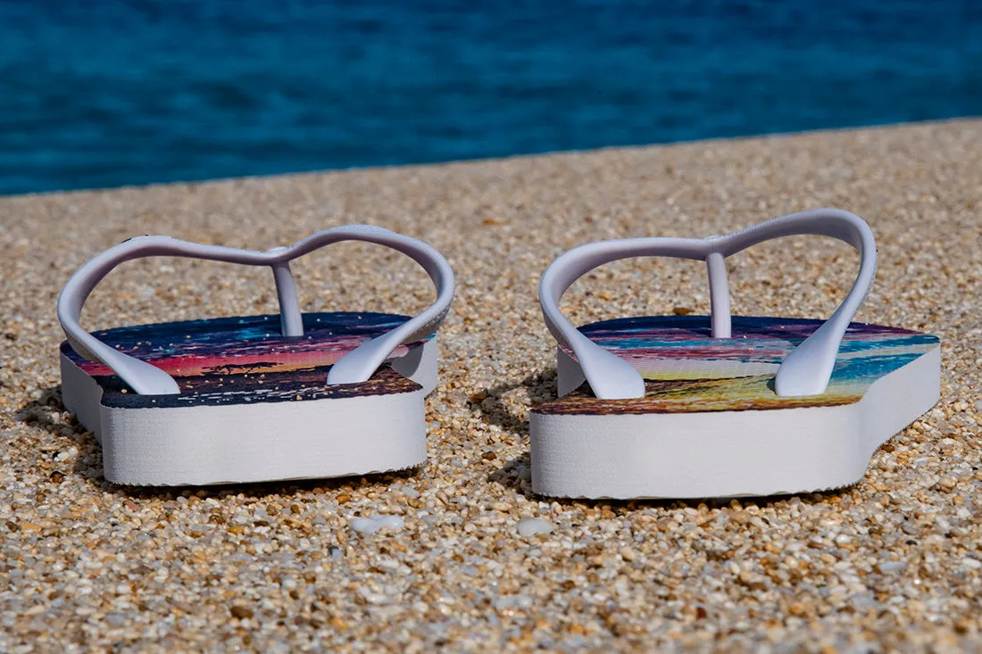 Slippers: Rainbow Shave Ice