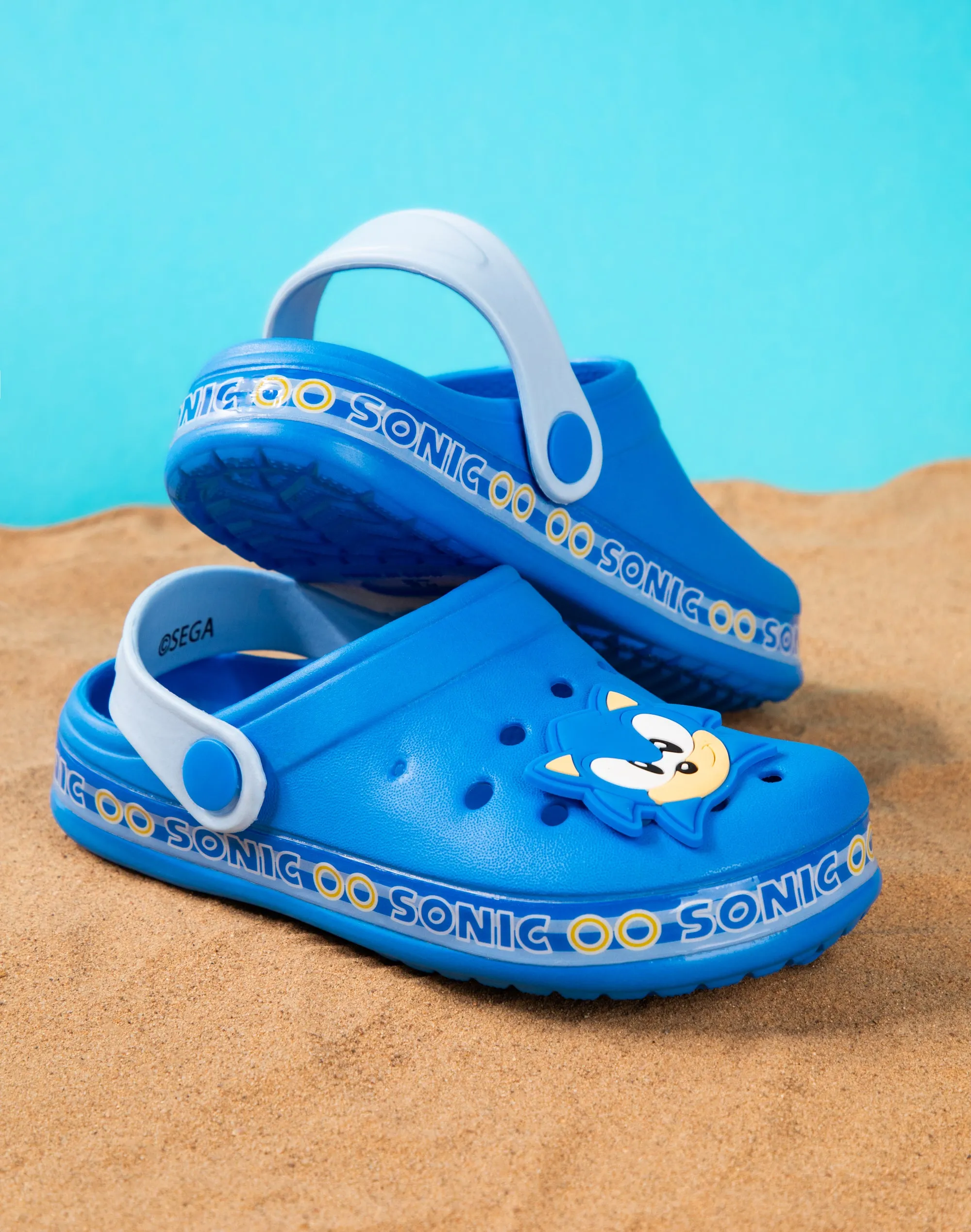 Sonic The Hedgehog Boys Clogs