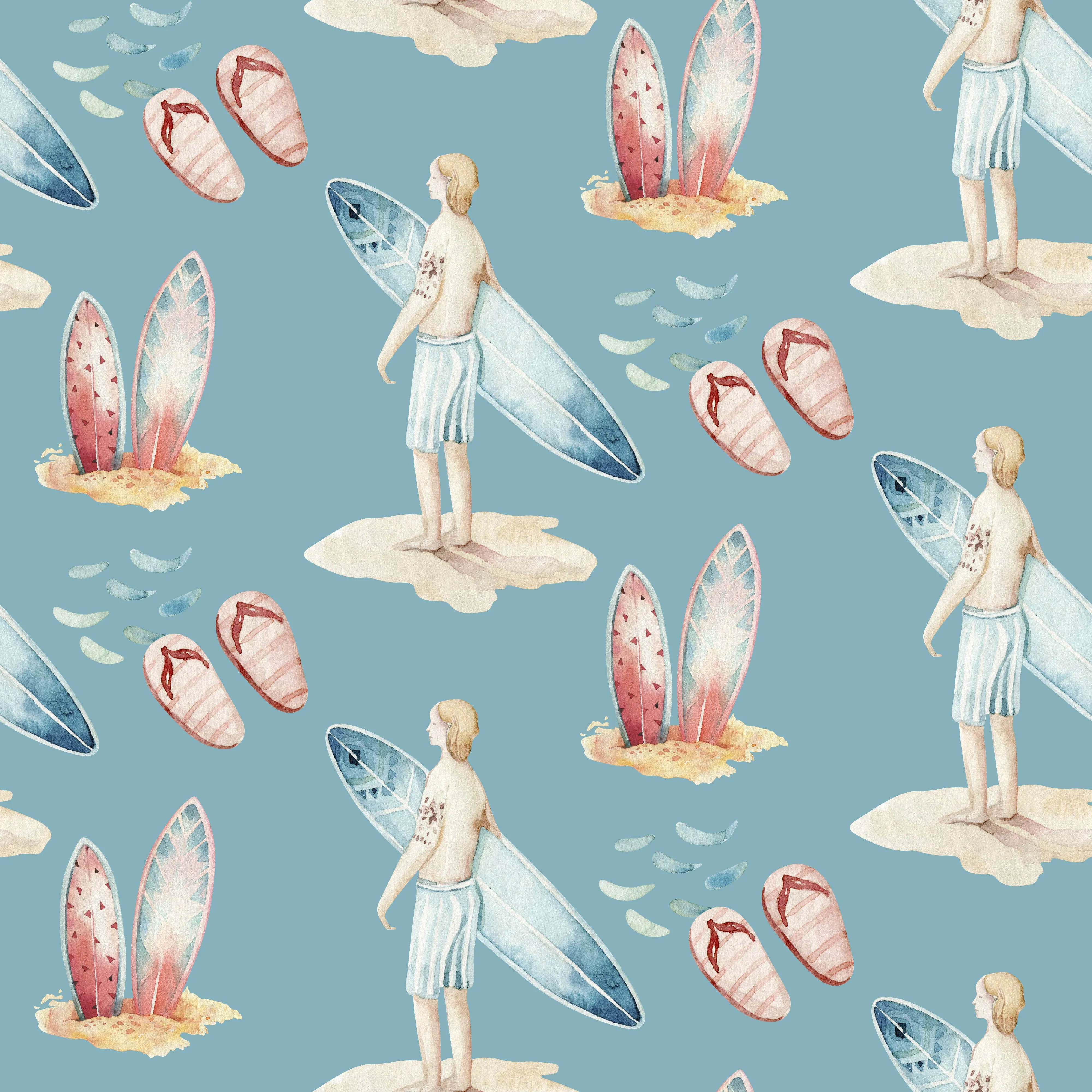 Sports Fabric, Surfing Fabric, Cotton or Fleece, 3781