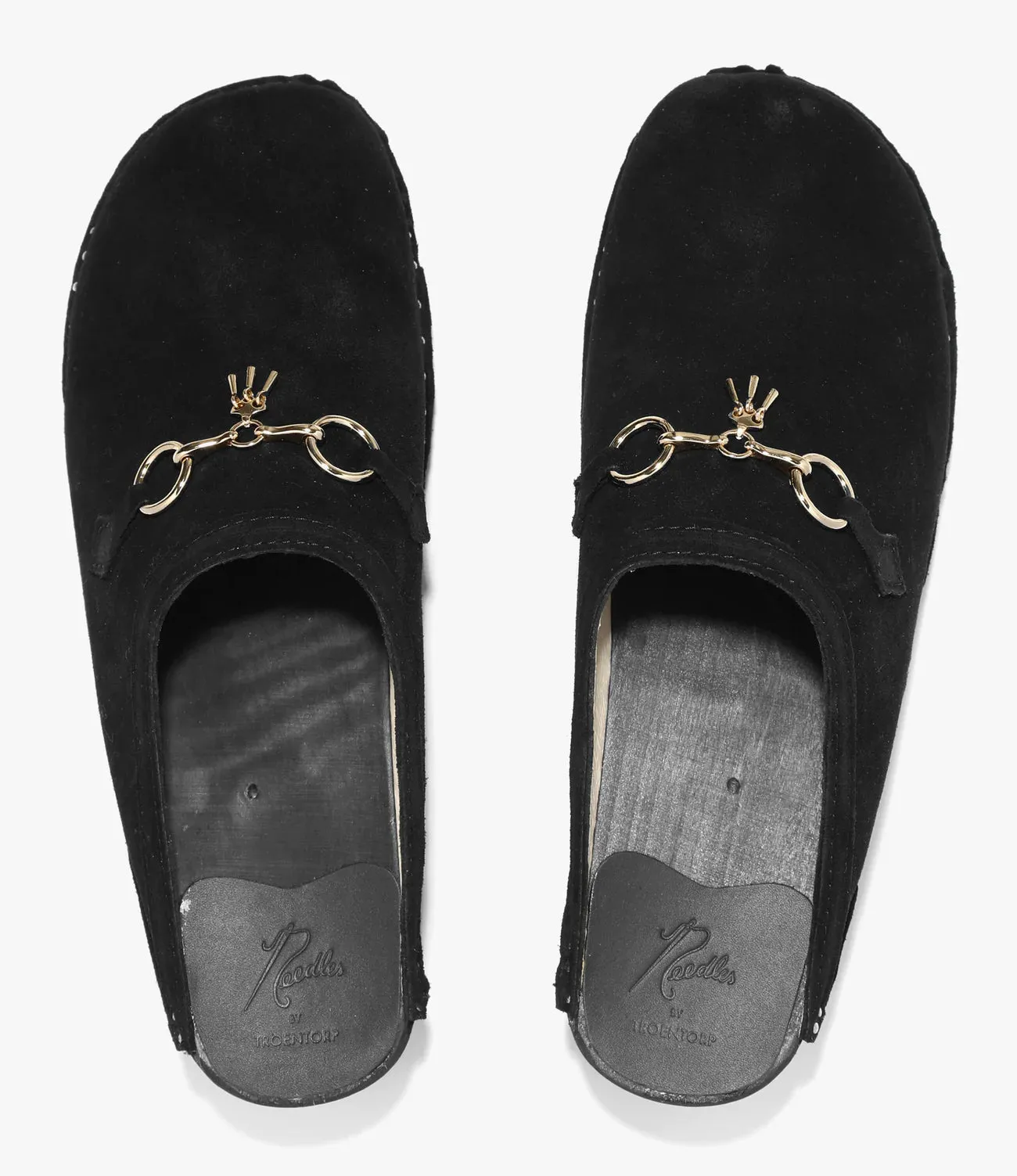 Tassel Bit 'Monet' Clog – Black Rough Out