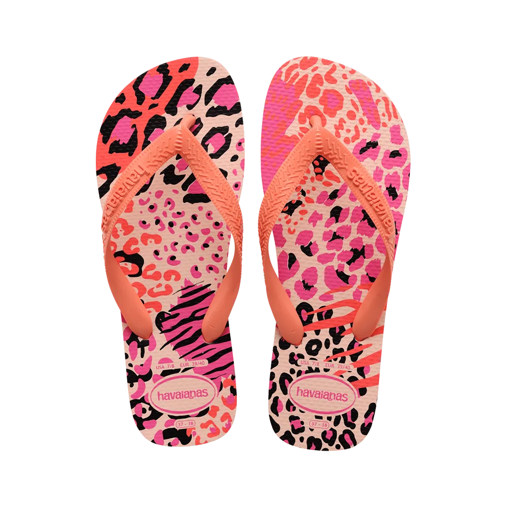 Top Animals Flip Flops